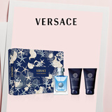 范思哲（VERSACE）同名男士香水香氛套装50ml+沐浴露+须后乳 生日毕业礼物送男生