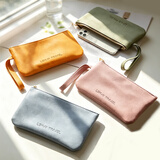 乐活旅行零钱包女收纳小包手包手拿小化妆袋小号包内便携手机口红包包布包