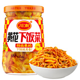 川南黄花下饭菜335g  榨菜酱腌菜咸菜拌面拌饭酱菜 调味品