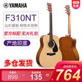 雅马哈（YAMAHA）进口41英寸吉他F310民谣弹唱初学者入门FS400木吉它演奏乐器F400 【经典款】41英寸F310NT民谣吉他（无赠品）
