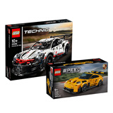乐高（LEGO）积木77239保时捷911超跑+42096保时捷911双组套