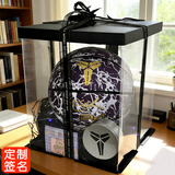 汤漫科比发光夜光篮球生日礼物男生高端实用礼物男孩专用儿童篮球定制 [透明盒款]科比传奇紫【夜光+反光】买一送7 7号标准款【成人及青少年适用】