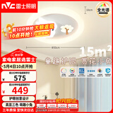 雷士（NVC）LED照明吸顶灯儿童灯卧室高显照明氛围装饰童趣健康护眼小兔赏花