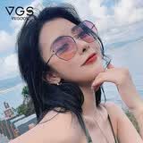威古氏（VEGOOS）太阳镜女街拍金属潮流防紫外线偏光驾驶开车520礼物墨镜女 SY8063