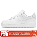 耐克NIKE女空军一号AF1 运动鞋DD8959-100白36
