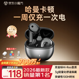 PVF【2026最新款丨哈曼卡顿级】蓝牙耳机半入耳式超长续航无线耳机运动音乐榜前十降噪适用于苹果小米