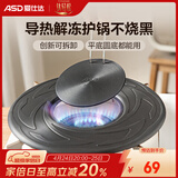爱仕达（ASD）导热板 护锅导热垫解冻燃气灶传热片隔火加热盘防锅底烧黑导热片 升级版 26CM可拆卸导热板