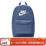 耐克NIKE男女通款双肩包背包HERITAGE休闲包DC4244-499蓝书包