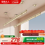 金贵夫人升降晾衣架手摇阳台晾衣杆凉台晒衣架室内双杆凉衣架 金色2米