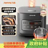 九阳（Joyoung）【全域蜂窝0涂层】316L不锈钢内胆电饭煲电饭锅5升大容量4-6人860W微压烹饪5A级米饭 F-50F505L