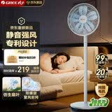 格力（GREE）【花精灵Se】一级能效直流变频轻音节能遥控电风扇卧室落地扇静音家用风扇