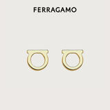 菲拉格慕（Ferragamo）女士GANCIO黄铜耳饰 0696432 礼物送女友