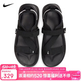 耐克NIKE运动拖鞋男子沙滩鞋VISTA运动鞋DJ6605-001黑白42.5