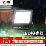 公牛（BULL）LED投光灯庭院灯工地灯园林照明露营灯 IP65防水100W-6500K白光