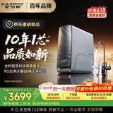 史密斯（A.O.SMITH）佳尼特【26年新品】蓝鲸1200G家用净水器厨房专用台下用净水机直饮一体机10年RO膜CR3200AE3