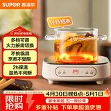 苏泊尔（SUPOR）电陶炉煮茶电磁炉家用电磁炉灶新型迷你小型简易大功率速热轻音火锅围炉煮茶炉C10-CS15
