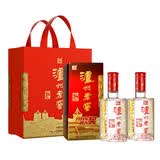 泸州老窖六年窖头曲 浓香型白酒 38度 500ml 双瓶装（配礼袋）