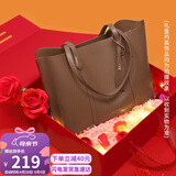 viney牛皮包包女包大容量托特包单肩包手提包生日母亲节礼物实用送妈妈