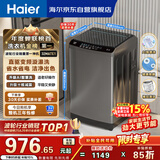 海尔（Haier）全自动波轮洗衣机10KG大容量  直驱变频 6键自编程 家电国家补贴京东自营 EB100B32Mate1