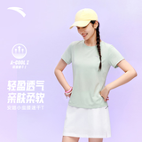 安踏速干T丨小蛮腰运动短袖女士夏季新款透气跑步上衣瑜伽健身T恤