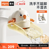 曼龙游戏围栏儿童可折叠扶手凳宝宝防滑梯子 折叠踩脚凳灰+引流器套装