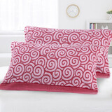 沐凡 纯棉枕巾 柔软透气加厚全棉情侣家用祥云枕头巾 一对 2条装