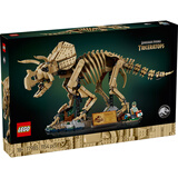 乐高（LEGO）积木侏罗纪世界77985 恐龙化石三角龙男女孩玩具生日礼物