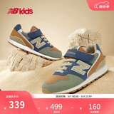 NEW BALANCE4-14岁大童秋冬拼接复古运动休闲鞋996ON