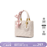 纽芝兰（NUCELLE）戴妃包2026骐骥红色新娘婚包斜挎手提大容量单肩女士包母亲节礼物