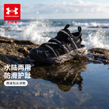 安德玛（Under Armour）儿童凉鞋春夏季男女中大童软底防滑运动户外溯溪干湿两穿包头凉鞋