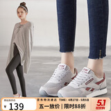 ZHR休闲鞋女精选牛皮舒适百搭女鞋 经典INS潮拼色运动鞋女 韩版时尚轻便透气鞋子女 AK60 米灰色 40