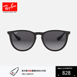 雷朋（RayBan）墨镜女款太阳镜抗紫外线轻质渐变多色镜片可选可定制度数0RB4171F 622/8G 黑色镜框灰色渐变镜片 尺寸57