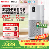 东芝（TOSHIBA）大白梨空气净化器除花粉过敏源甲醛pm2.5等离子消杀母婴家用病毒细菌医护级卫健委备案家用