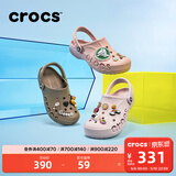 卡骆驰（CROCS）贝雅洞洞鞋男鞋女鞋轻便耐磨一脚蹬拖鞋休闲鞋百搭花园鞋|10126 矿石粉-6TY 37 /38(230mm)