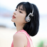 UMELODY头戴式蓝牙耳机高音质无线复古音乐小巧运动whatplus高斯koss pp电竞游戏降噪学生女手机耳麦礼物 潮流灰 |Y2K千禧感|经典复古穿搭