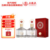 五粮液股份 金碧辉煌 经典版 浓香型白酒 52度 500mL*2瓶 宴请送礼