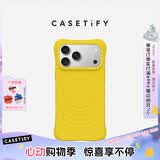 CASETIFY CHROMATIC: HUES 炫彩/纯色波漾手机壳 MagSafe  适用于苹果iPhone17/16 Pro/Max手机保护壳 【新色上市】电光黄 iPhone 17 Pro