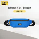 卡特（CAT）腰包通勤胸包手机小包户外运动潮挎单肩包 天蓝色 礼物 83615