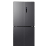 美的（Midea）471L十字门冰箱全空间养鲜抗菌净味一级能效风冷无霜双变频以旧换新BCD-471WSPZM(E)国家补贴