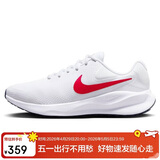 耐克NIKE跑步鞋男子透气宽版REVOLUTION 7运动鞋FB8501-100白44.5