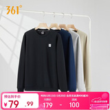 361°卫衣男装春夏季长袖运动服休闲跑步圆领宽松上衣服652334801D-6