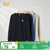 361°卫衣男装春夏季长袖运动服休闲跑步圆领宽松上衣服652334801D-6