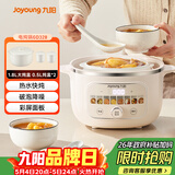 九阳（Joyoung）电炖锅热水快炖多功能锅2.8L电炖盅炖汤盅燕窝锅养生锅宝宝辅食bb粥迷你煮粥煲汤锅白瓷GD328
