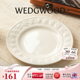 Wedgwood欢愉假日餐盘陶瓷餐盘家用菜盘情侣餐具套装奢礼速达 欢愉假日象牙白色20cm盘 1头