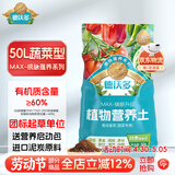 德沃多50L植物营养土蔬菜瓜果土种菜有机土壤泥炭土绿植盆栽种植土椰糠