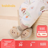 巴拉巴拉balaOne宝宝地板袜防滑点胶冬加绒婴幼儿保暖袜学步209425172203