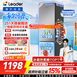海尔（Haier）冰箱出品统帅悦享系列251L三门小冰箱家用净味一级能效风冷无霜LC3-258WS9以旧换新国家补贴15%