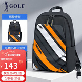 高尔夫（GOLF）双肩包男士旅行背包男女学生书包休闲ipad包防泼水户外运动小背包