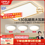 欧普照明（OPPLE）吸顶灯护眼高显色客厅灯可调光LED照明灯具灯饰品见套餐4 包安装