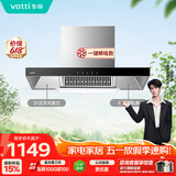 华帝【TOP烟机101】家用欧式顶吸抽油烟机【推荐搭配71B燃气灶具套装】21风量大吸力免清洗以旧换新